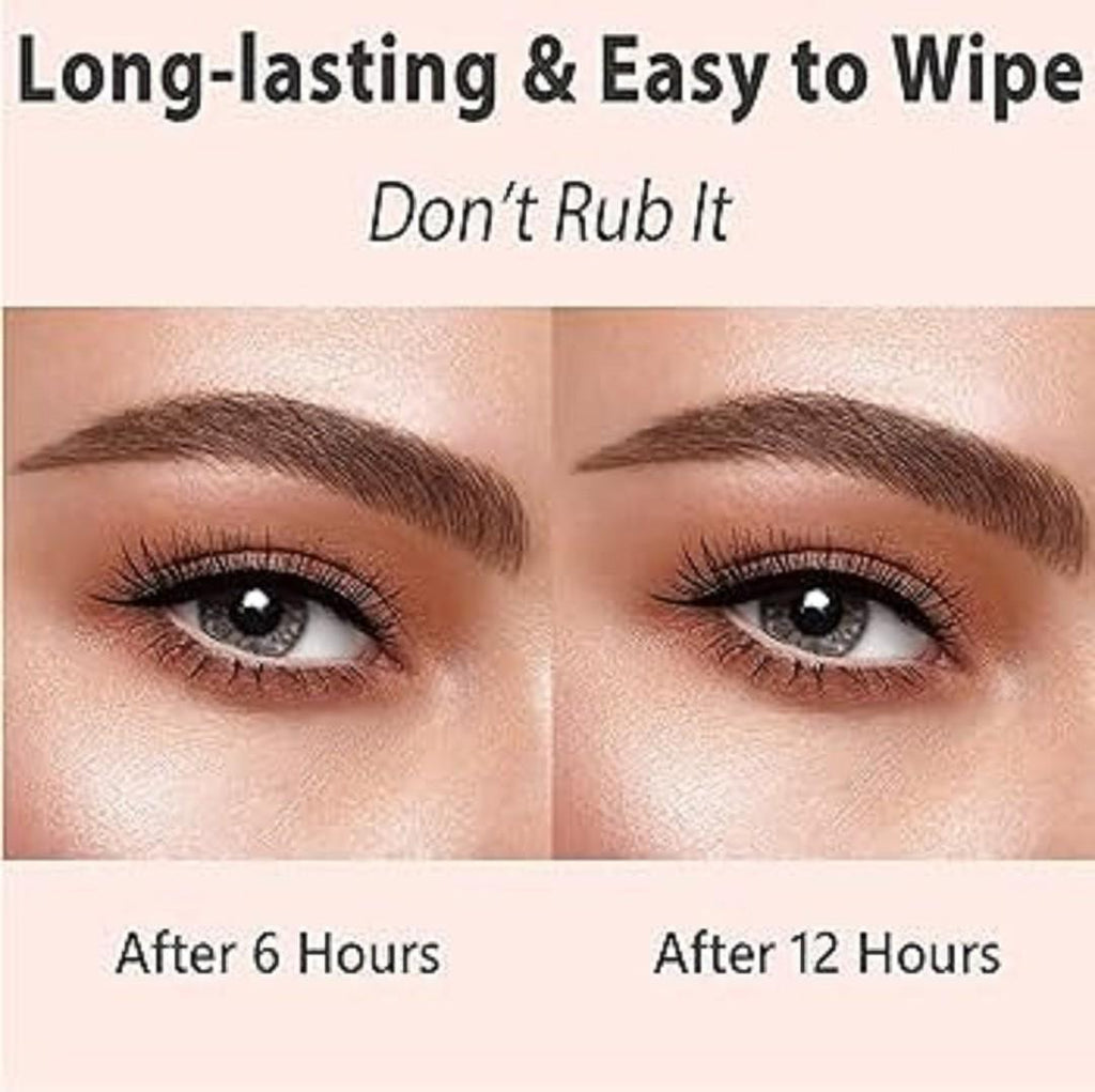 Waterproof Eyebrow Pencil in Light Brown, Dark Brown and Reddish Brown for Brow Shaping and Definition