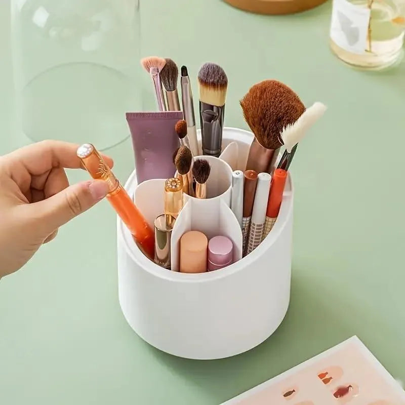 Alt Text:

Makeup Brush Organizer with Dustproof Cover for Hygienic Cosmetic Brush Storage and Protection from Dust and Bacteria
